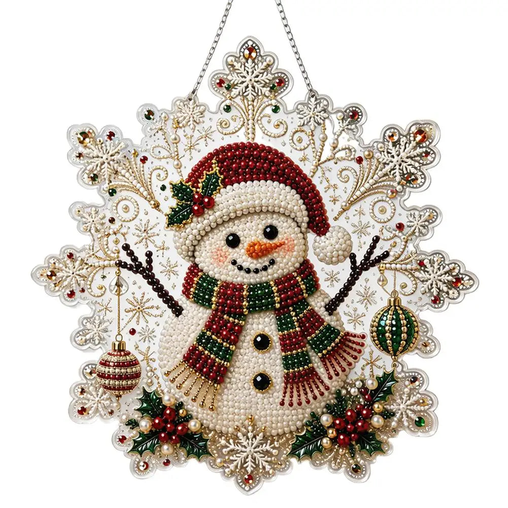 DIY Christmas Pearl Art Kit, 20 × 20 cm