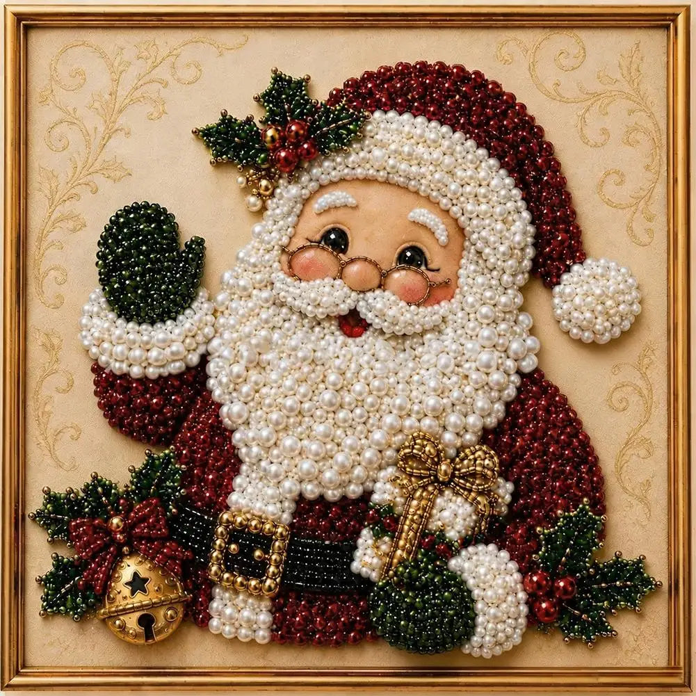 DIY Christmas Pearl Art Kit, 20 × 20 cm