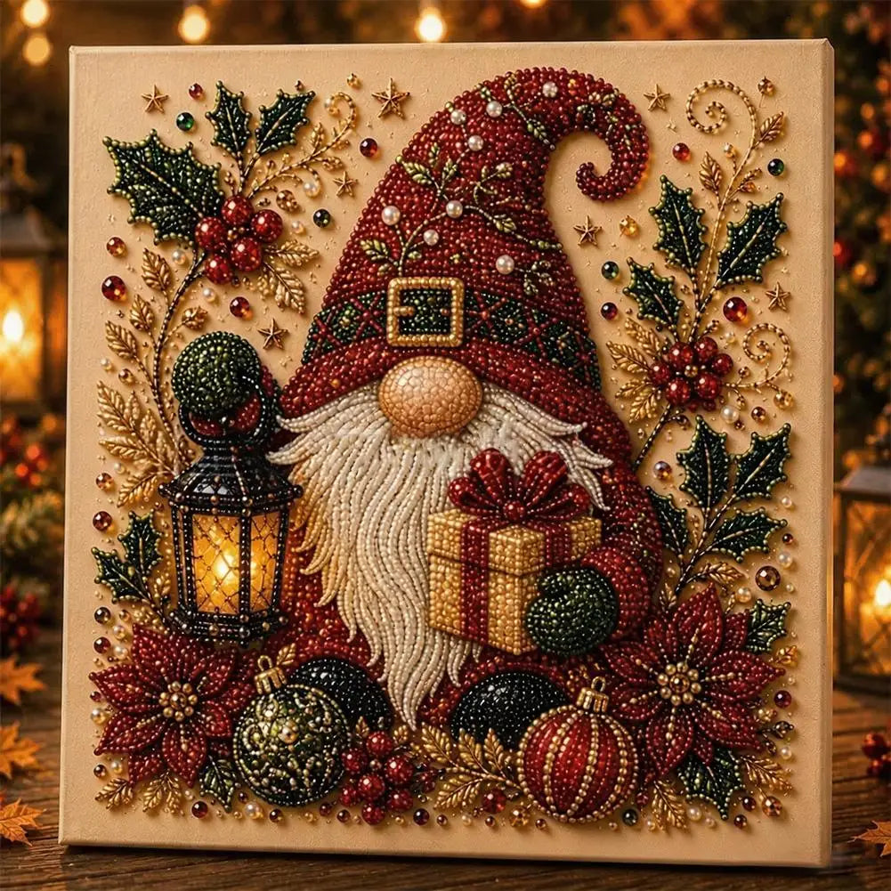 DIY Christmas Pearl Art Kit, 20 × 20 cm