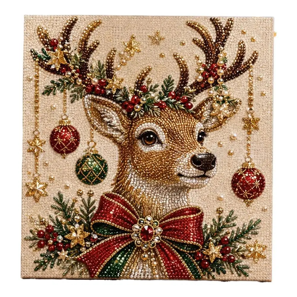 DIY Christmas Pearl Art Kit, 20 × 20 cm