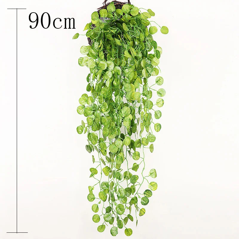 Artificial Ivy Garland Pack (12 Pieces) | Faux Greenery Hanging Vines for Room Decor