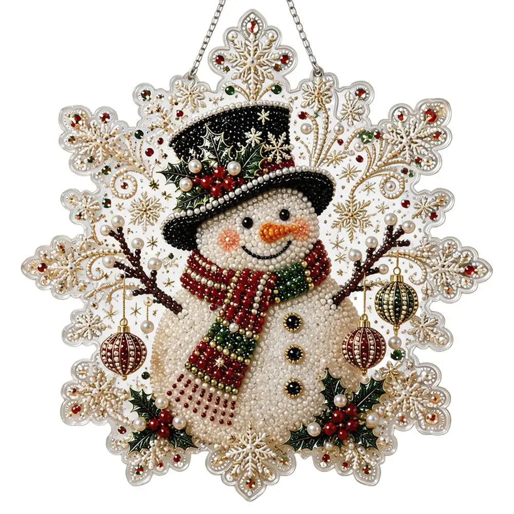 DIY Christmas Pearl Art Kit, 20 × 20 cm