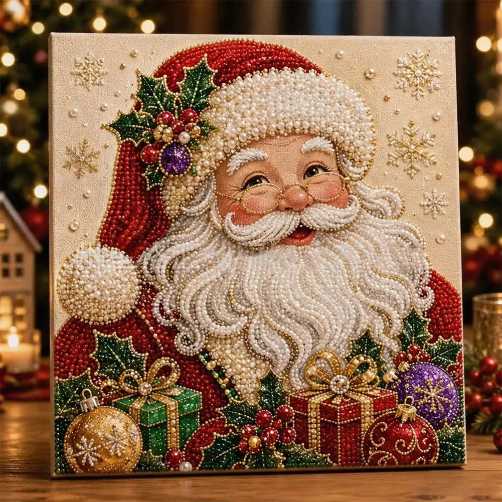 DIY Christmas Pearl Art Kit, 20 × 20 cm
