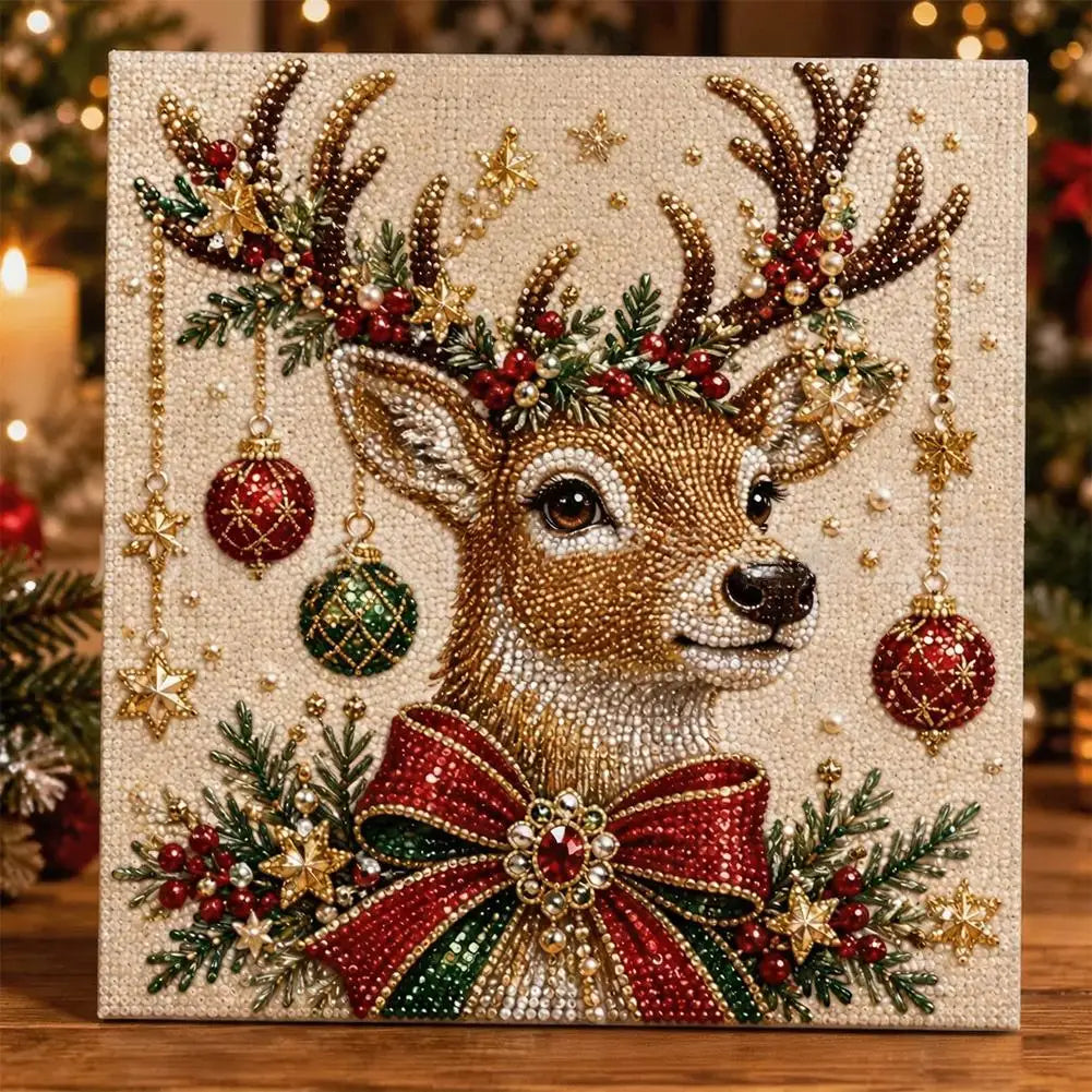 DIY Christmas Pearl Art Kit, 20 × 20 cm