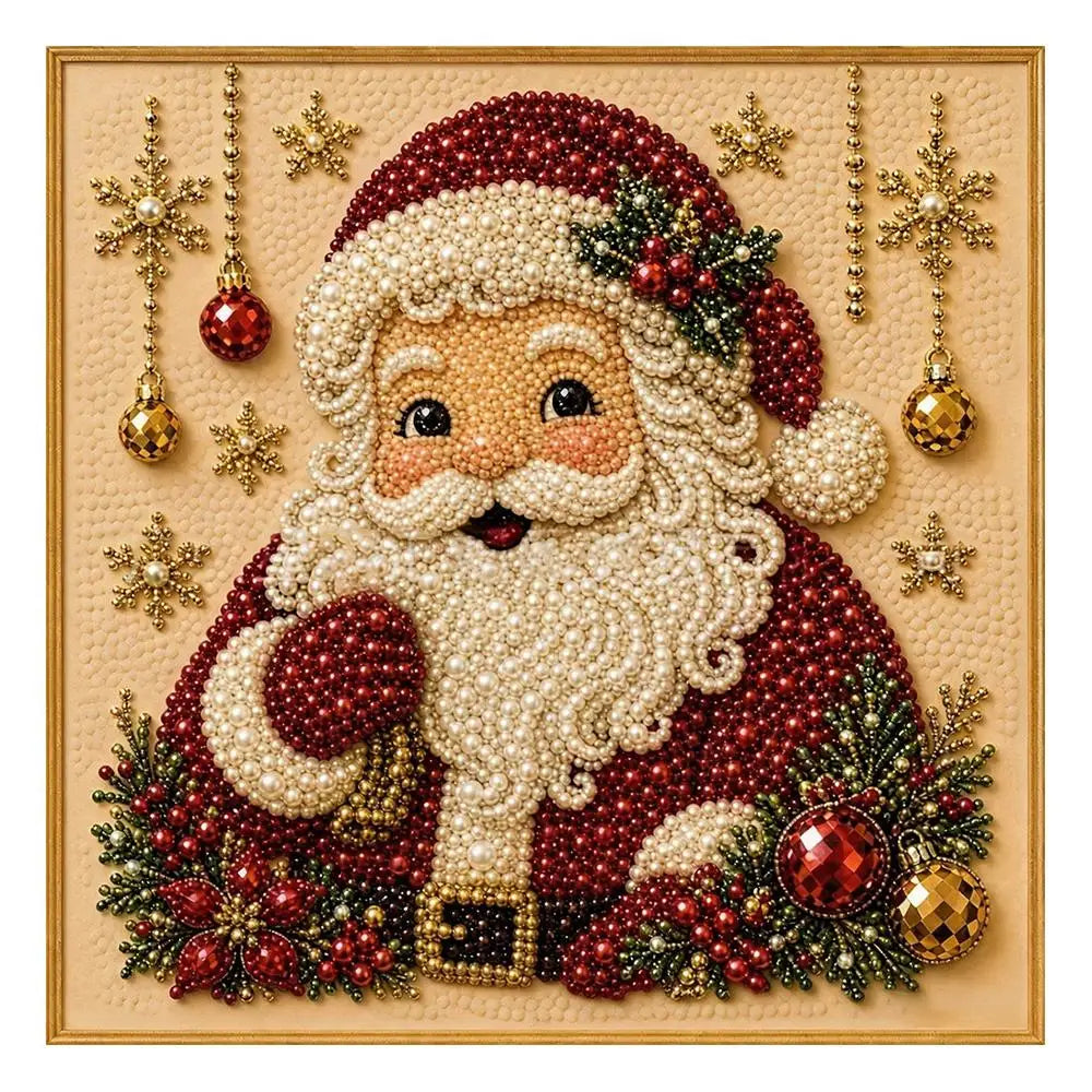 DIY Christmas Pearl Art Kit, 20 × 20 cm