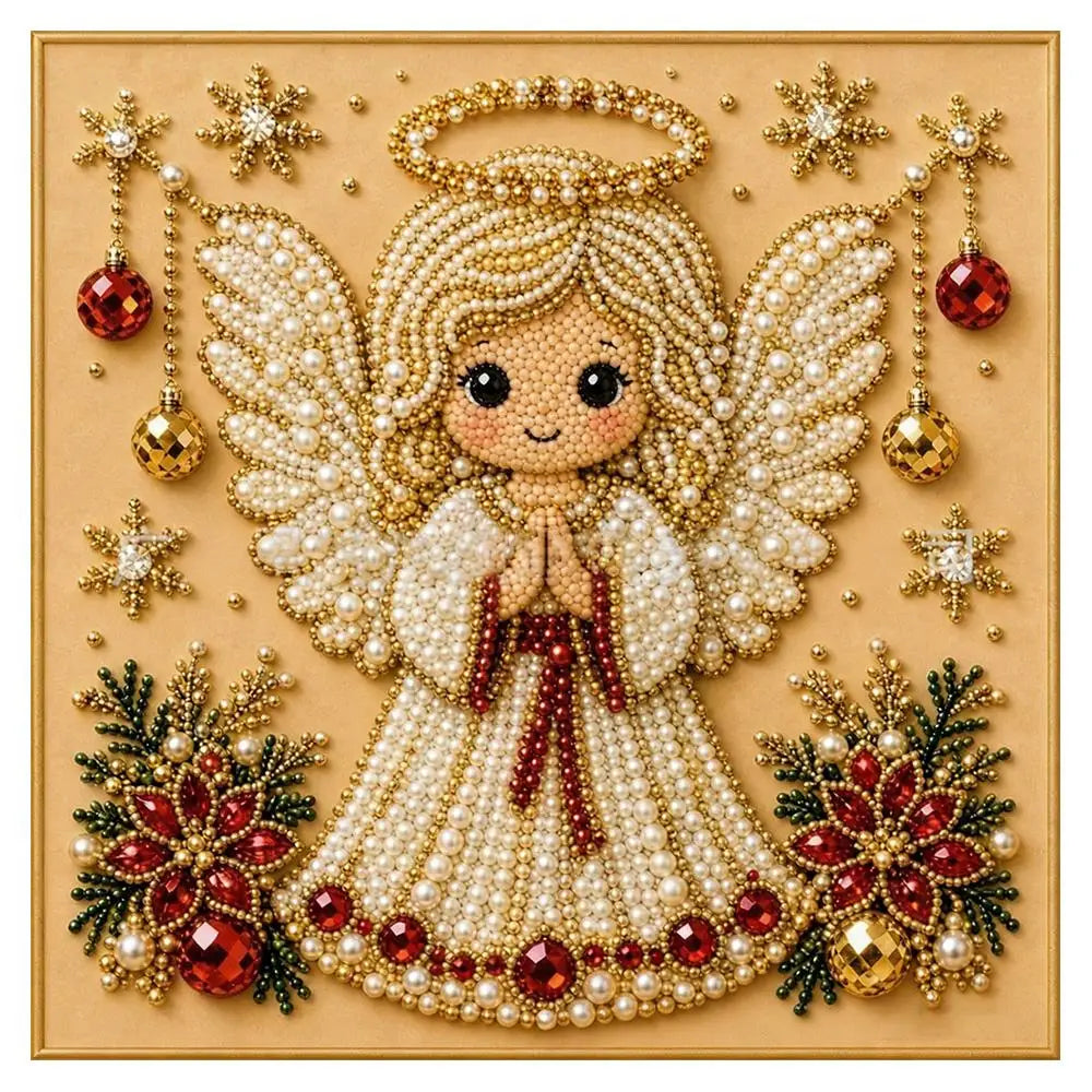 DIY Christmas Pearl Art Kit, 20 × 20 cm