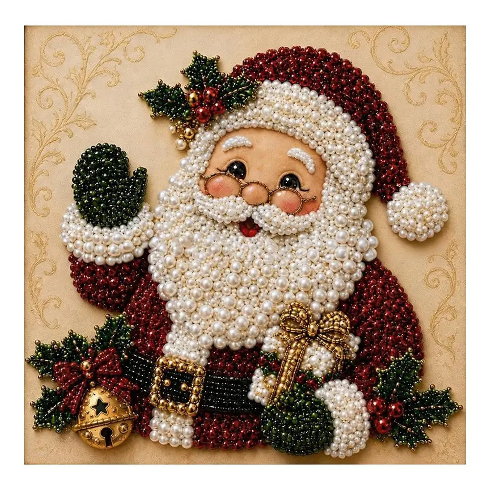 DIY Christmas Pearl Art Kit, 20 × 20 cm