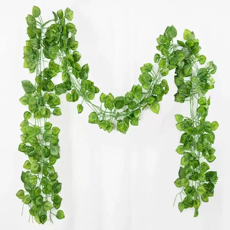 Artificial Ivy Garland Pack (12 Pieces) | Faux Greenery Hanging Vines for Room Decor