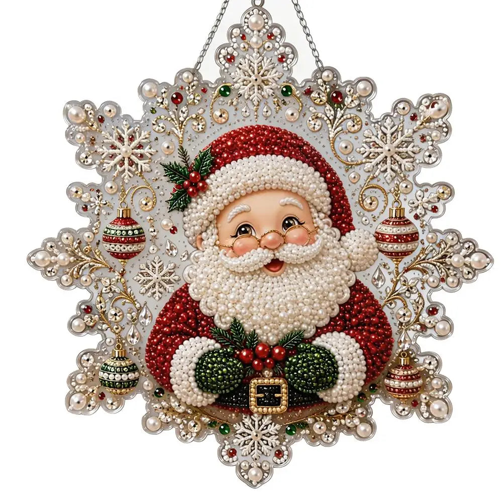 DIY Christmas Pearl Art Kit, 20 × 20 cm