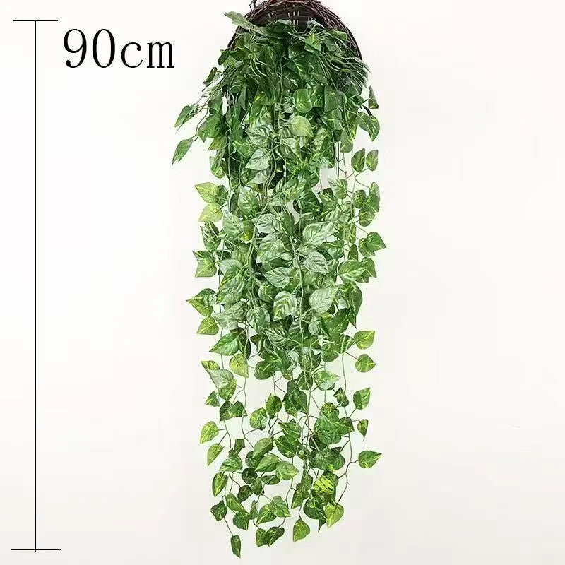 Artificial Ivy Garland Pack (12 Pieces) | Faux Greenery Hanging Vines for Room Decor