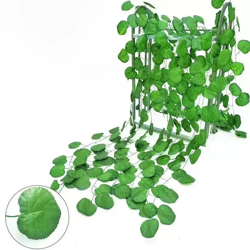 Artificial Ivy Garland Pack (12 Pieces) | Faux Greenery Hanging Vines for Room Decor