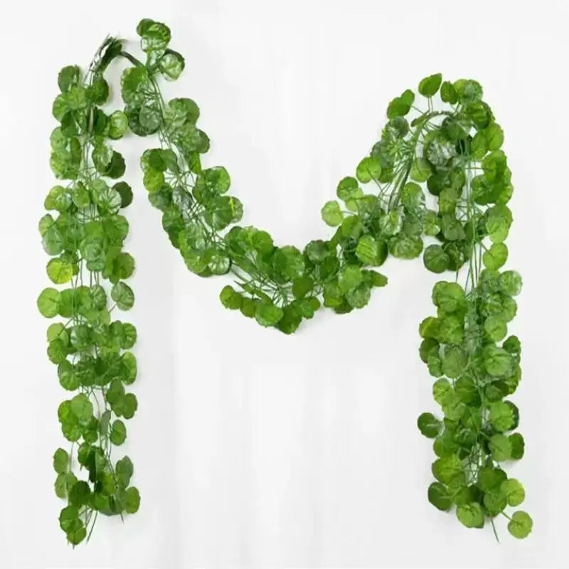 Artificial Ivy Garland Pack (12 Pieces) | Faux Greenery Hanging Vines for Room Decor