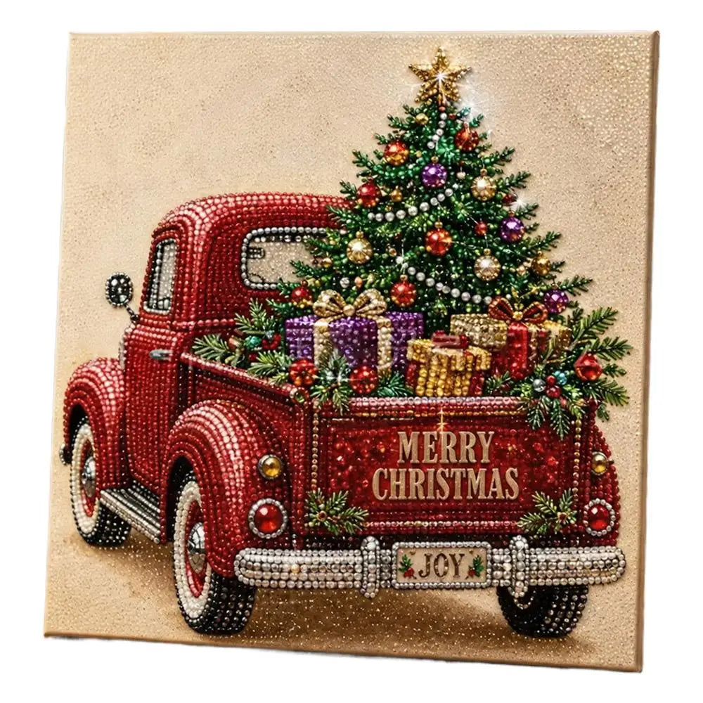 DIY Christmas Pearl Art Kit, 20 × 20 cm