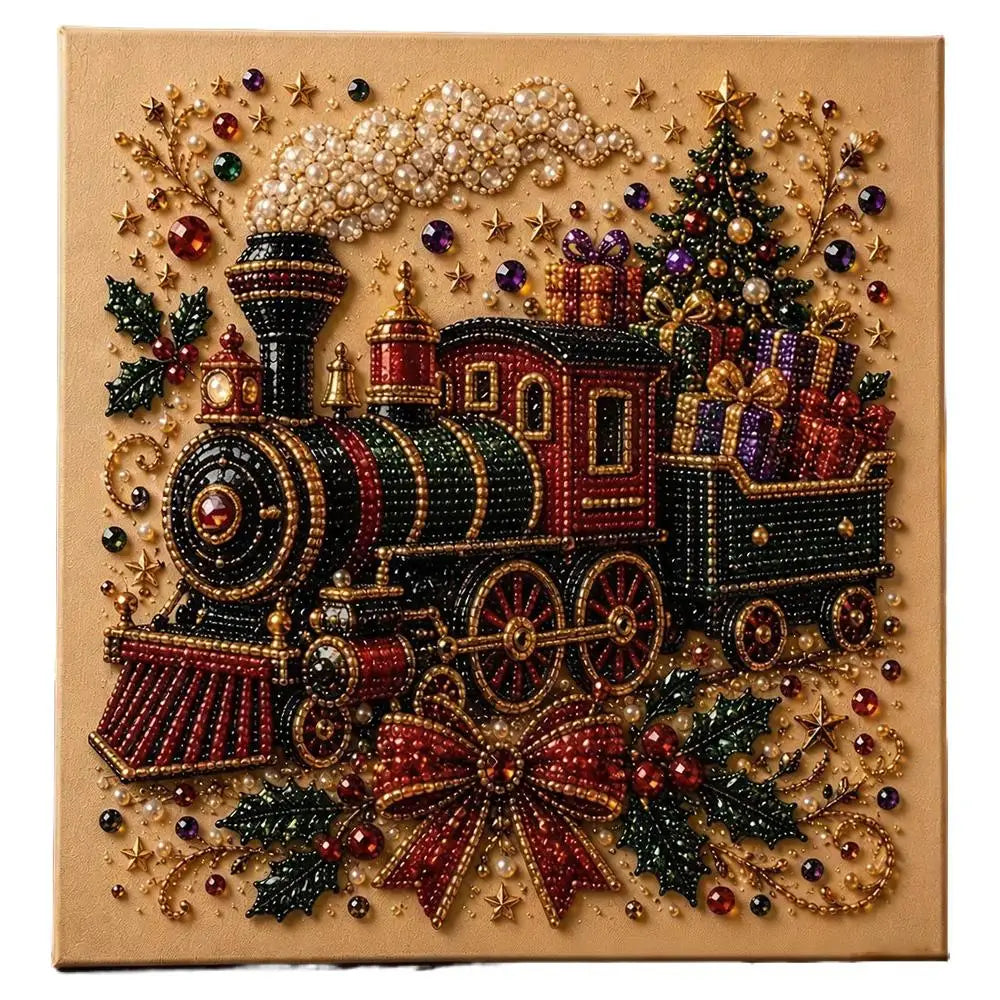 DIY Christmas Pearl Art Kit, 20 × 20 cm